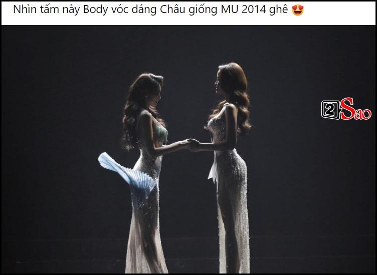 Body Ngọc Châu lúc đăng quang gợi nhớ cực phẩm Miss Universe-7