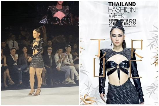 Lê Bống sang Thái trình diễn thời trang: 'Hết người à?'