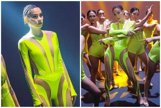 Hồ Ngọc Hà mặc jumpsuit khoét hiểm vùng nhạy cảm gây thót tim