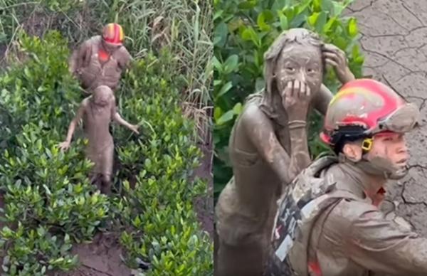 Thất tình tự tử, cô gái bật cười với hình ảnh chính mình khi được cứu hộ-1