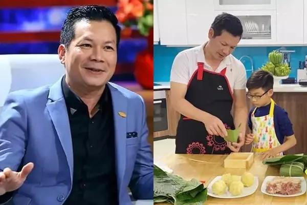 Ảnh hiếm Shark Hưng ngày làm sếp tối chăm con mọn-5