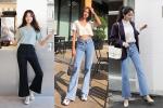 8 cách mix đồ hack tuổi với chân váy denim dài-9