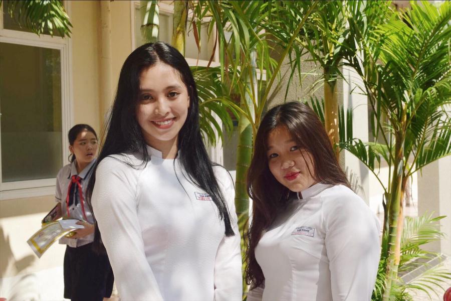 Hoa hậu Tiểu Vy thời đen nhẻm, răng khấp khểnh không nhận ra-5