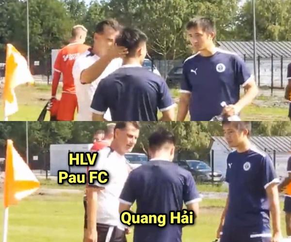 Chụp ảnh cùng fan nhí, Quang Hải ghi điểm với hành động tinh tế-7