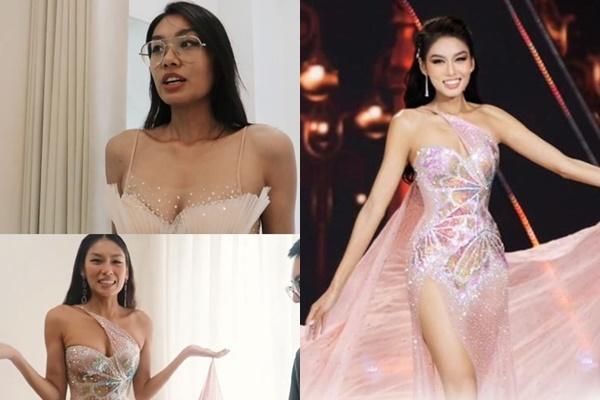 Tá hỏa mặt mộc Á hậu Thảo Nhi Lê khi đi thử đồ-1