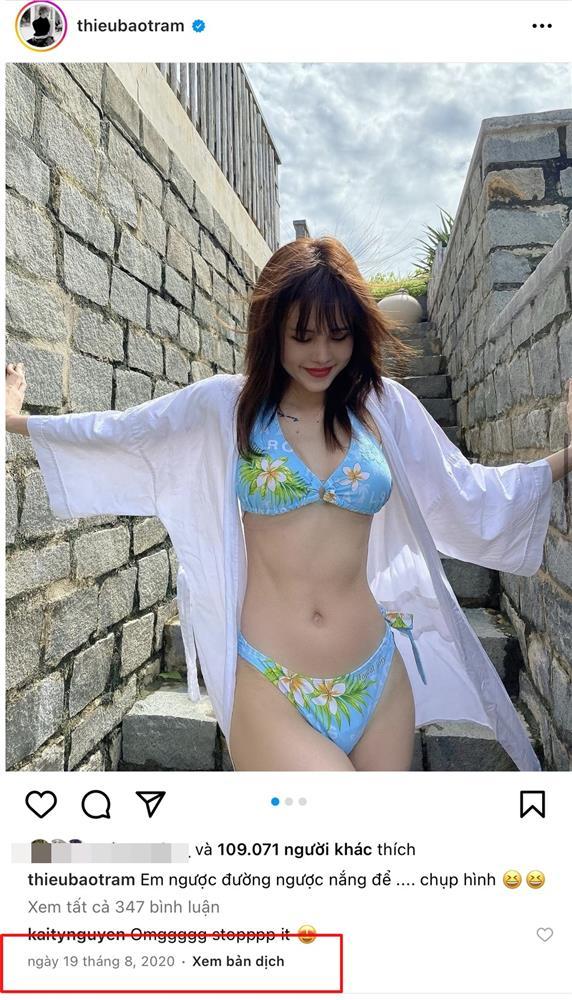 Thiều Bảo Trâm mặc bikini lọt khe phơi vòng 3 sau ồn ào trà xanh-9