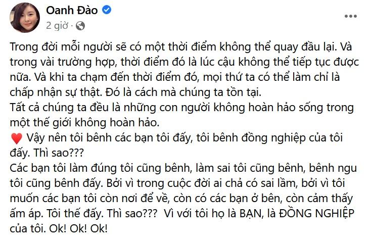 Kim Oanh gây tranh cãi khi bàn luận ồn ào 2 nghệ sĩ hiếp dâm-8