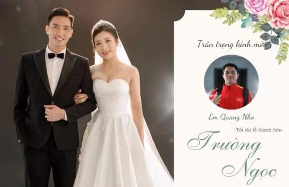 Thủ môn Lê Văn Trường làm đám cưới, loạt tuyển thủ phá cỗ-2