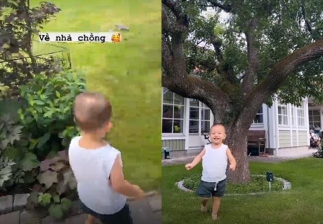 Cặp song sinh của Hồ Ngọc Hà về Thụy Điển, Subeo đi cùng-2