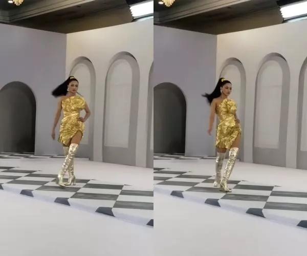 Bảo Thy catwalk như đi chợ, Vũ Thu Phương bị réo tên-6