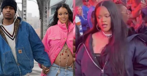 Rihanna lộ diện sau sinh con 2 tháng, body thật gây tranh cãi-1