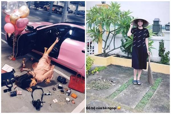 Phạm Hương tạo dáng trên thành du thuyền khiến fans thót tim-6