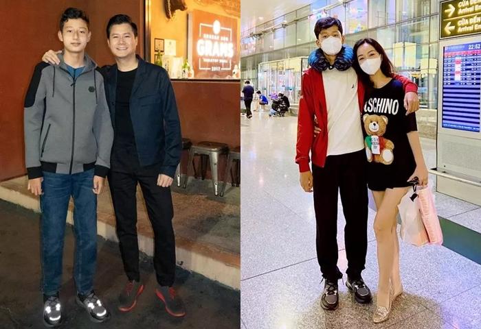 Quý tử 14 tuổi của Jennifer Phạm cao vượt mẹ lẫn bố dượng-4