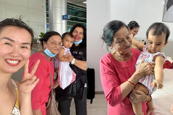 Ái nữ Võ Hạ Trâm thử váy bà nội Ấn Độ tặng, nhìn cưng xỉu-18