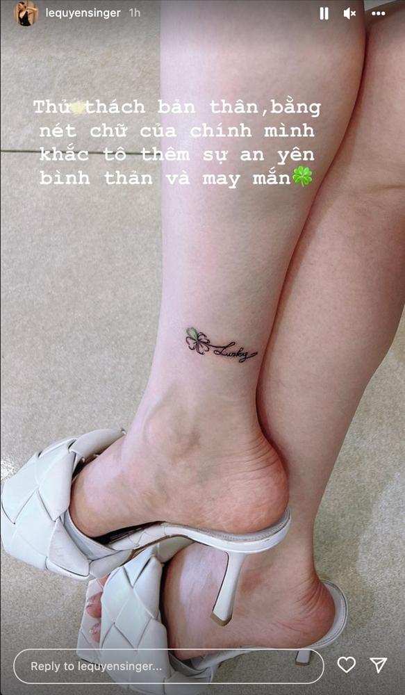 Lệ Quyên xóa sổ hình xăm thể hiện tình cảm với Lâm Bảo Châu?-1