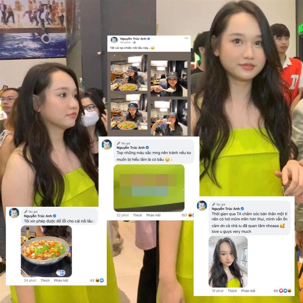 Trúc Anh công khai bức ảnh mang bầu: Chỉ tại cái nồi lẩu-6