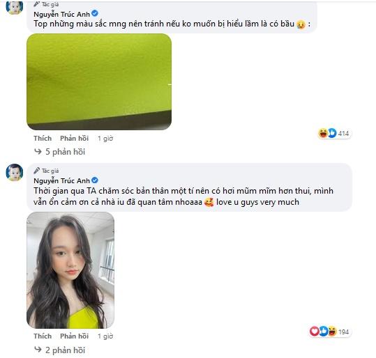 Trúc Anh công khai bức ảnh mang bầu: Chỉ tại cái nồi lẩu-8