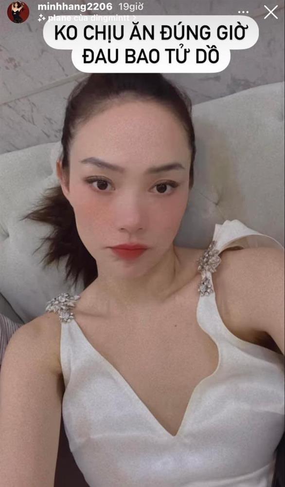 Minh Hằng ốm nhom, mặt mụn sau gần 1 tháng lấy chồng-5