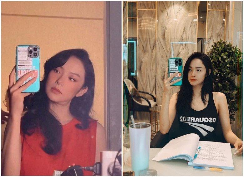 Minh Hằng ốm nhom, mặt mụn sau gần 1 tháng lấy chồng-7