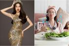 Hoa hậu Thùy Tiên giữ dáng thế nào khi dứt khoát không ăn rau?