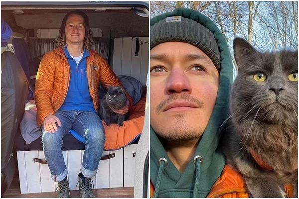 Người bố bóc vỏ tôm cho mèo, dân mạng cười: Thế ai là con ruột?-4