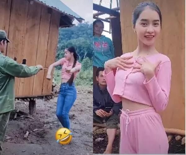 Thiếu nữ Ba Na mặc hở hang, nhảy sexy trước mặt bố-9