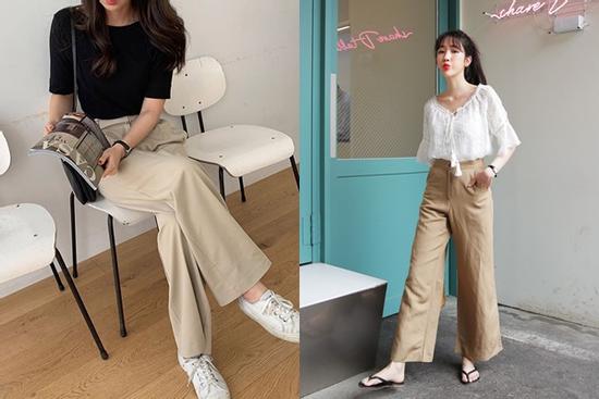 Loạt công thức mix đồ với quần màu be từ cá tính đến thanh lịch