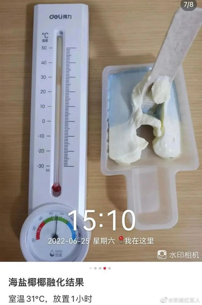 Loại kem đắt tiền của Trung Quốc không chảy ở nhiệt độ 30 độ C-2