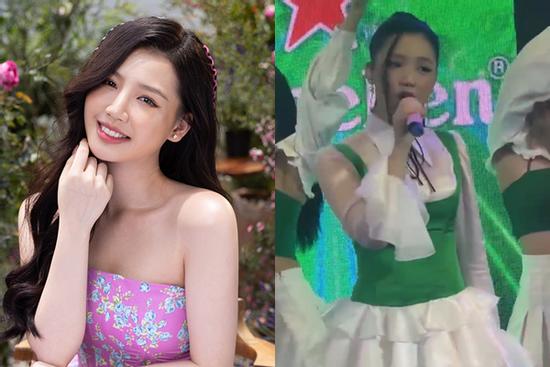 Amee gây tranh cãi hát live như nhép: 'có sắc mà không có hương'