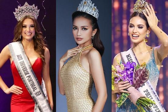 Ngọc Châu gặp 2 kẻ chiến bại Phương Khánh tại Miss Universe 2022
