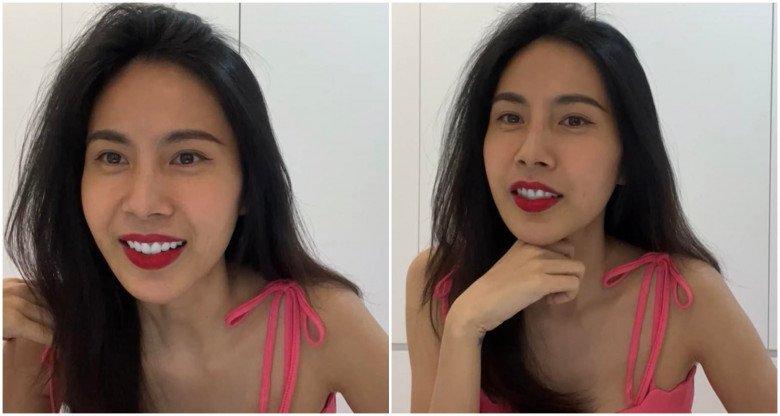 Thủy Tiên tái xuất mạng xã hội với mặt mộc chỉ tô son-3