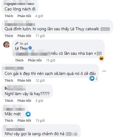 Bị chửi không wax lông nách, Lê Thụy vẫn tự tin xinh-5