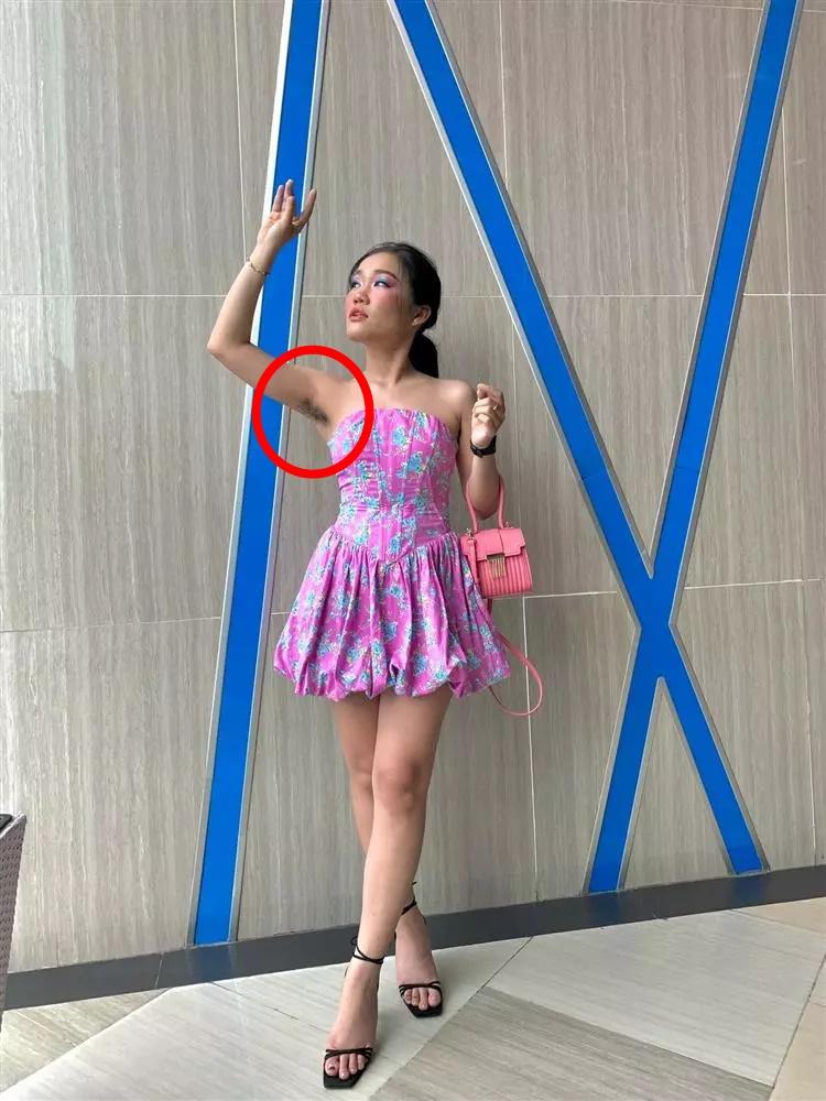 Bị chửi không wax lông nách, Lê Thụy vẫn tự tin xinh-2