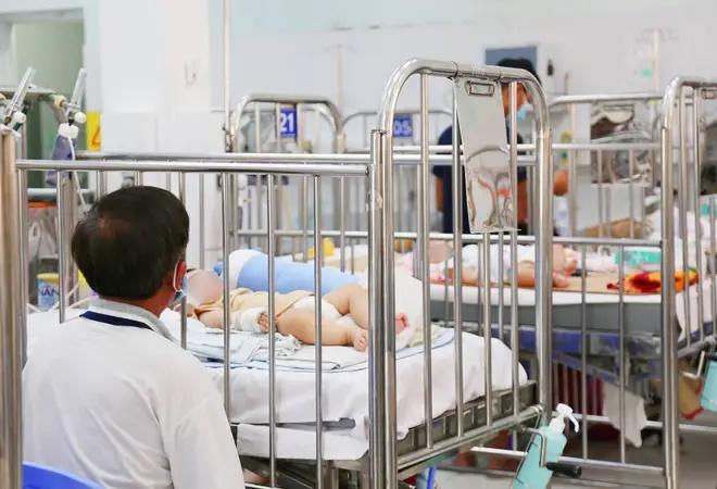 Cảnh báo bệnh viêm phổi gia tăng ở trẻ em khi thời tiết bất thường-12