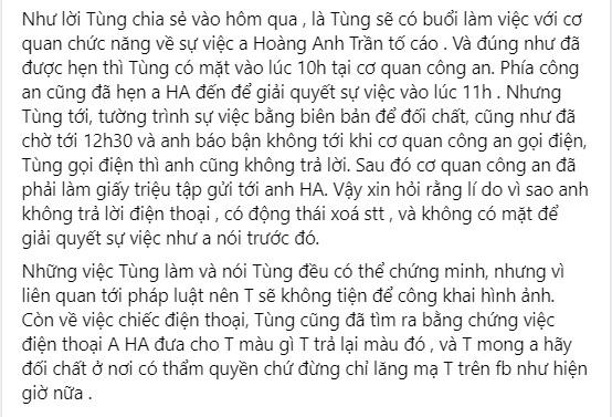 Quản lý không tới trụ sở công an làm việc cùng Tùng Min-4