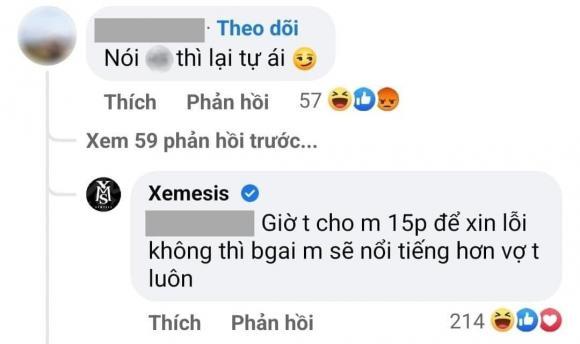 Xoài Non bị chửi dung tục, Xemesis dằn mặt antifan cực sốc-2