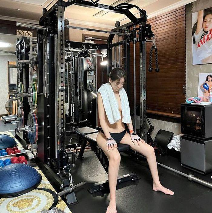 Cảnh giới "bá đạo" nhất là những cô gái "mặc như không" đến phòng gym.
