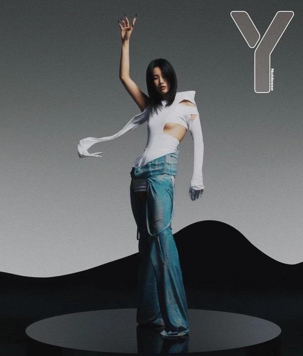 Nữ idol Kpop bị ném đá vì mặc quần không đáy phản cảm lên tạp chí-2