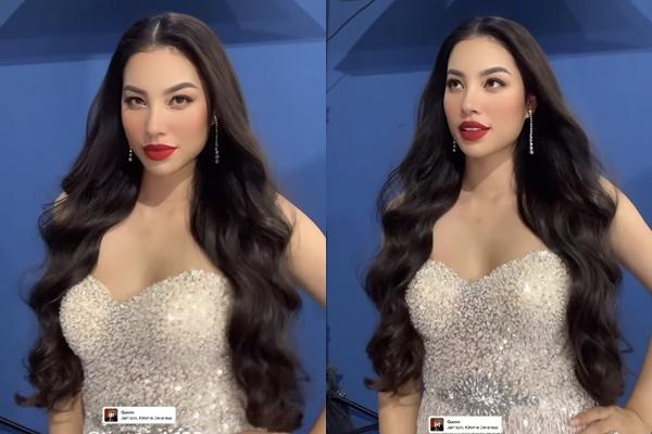 Phạm Hương tái xuất Vbiz với son đỏ chót, body phát tướng hơn xưa-5