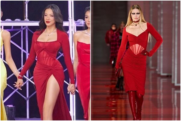 Kim Duyên lại dính phốt mặc váy nhái sau lùm xùm tiếng Anh kém-5