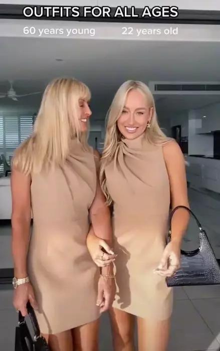 Bà mẹ 60 tuổi trẻ như con gái 22 nhờ cách ăn mặc-1