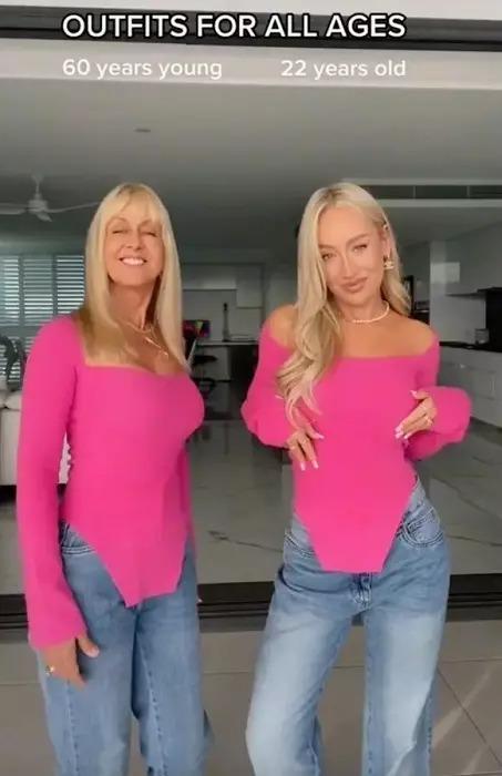 Bà mẹ 60 tuổi trẻ như con gái 22 nhờ cách ăn mặc-3