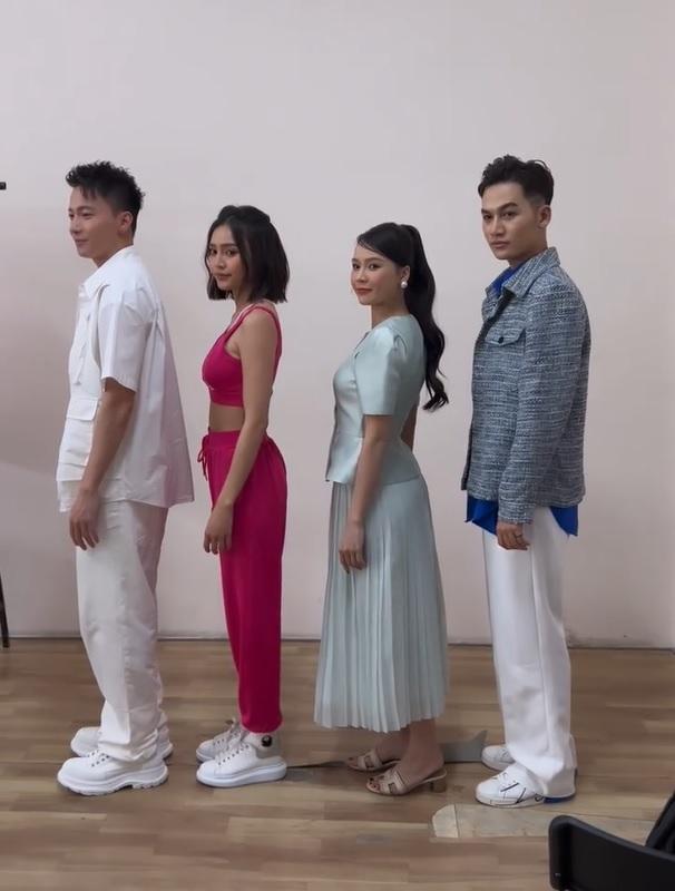 Sam, Ninh Dương Lan Ngọc bé như cái kẹo bên đồng nghiệp-1