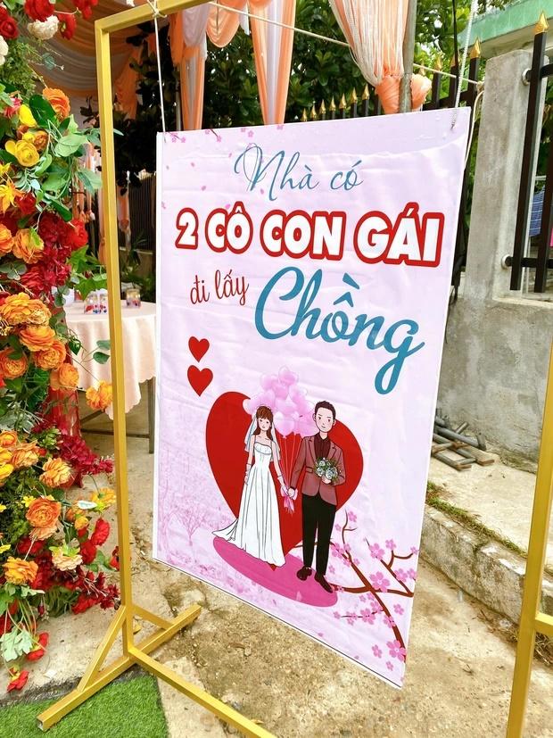 Chị em song sinh gây sốt lên xe hoa cùng ngày ở Quảng Nam-2