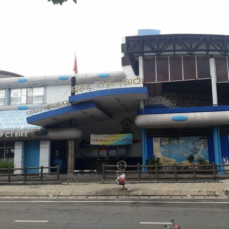 TikToker chia sẻ hình ảnh công viên nước Đại Thế Giới bị bỏ hoang-3