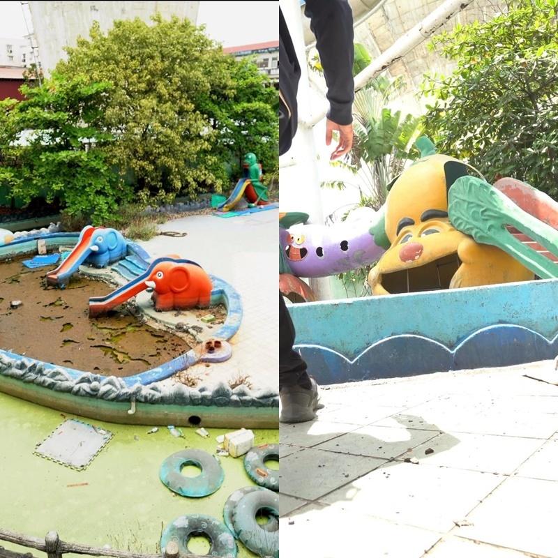 TikToker chia sẻ hình ảnh công viên nước Đại Thế Giới bị bỏ hoang-6