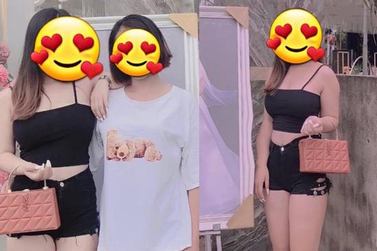 Ngán ngẩm cô gái diện áo 2 dây, quần ngắn cũn đi đám cưới