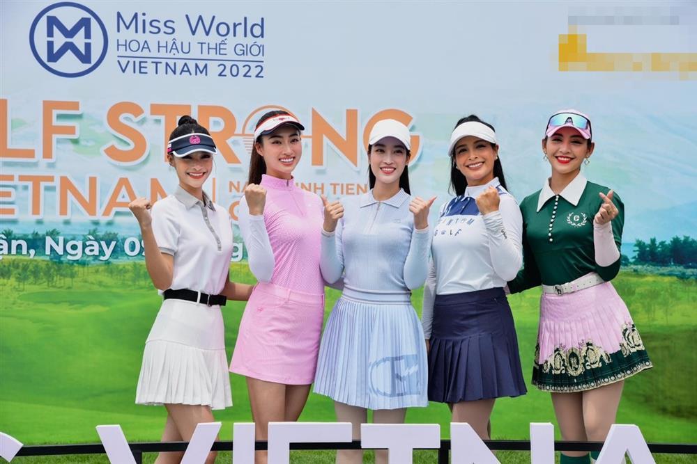 Cao 1m78, Lương Thùy Linh chặt đẹp Đỗ Mỹ Linh trên sân golf-1