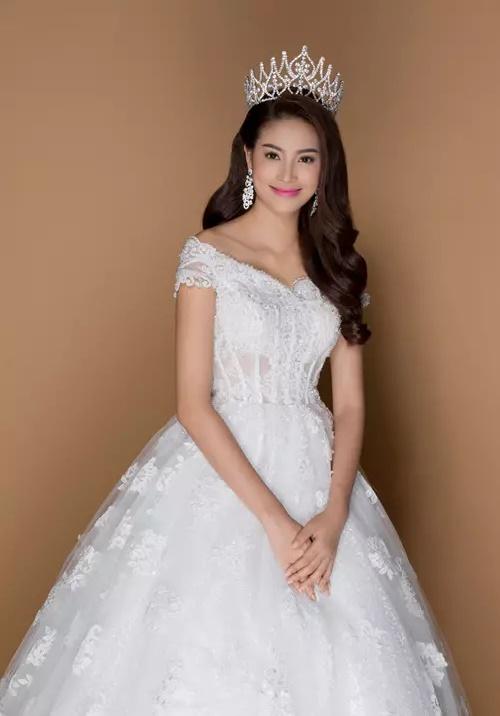 Hé lộ váy cưới đặc biệt của Hoa hậu Phạm Hương-4