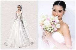 Hé lộ váy cưới đặc biệt của Hoa hậu Phạm Hương